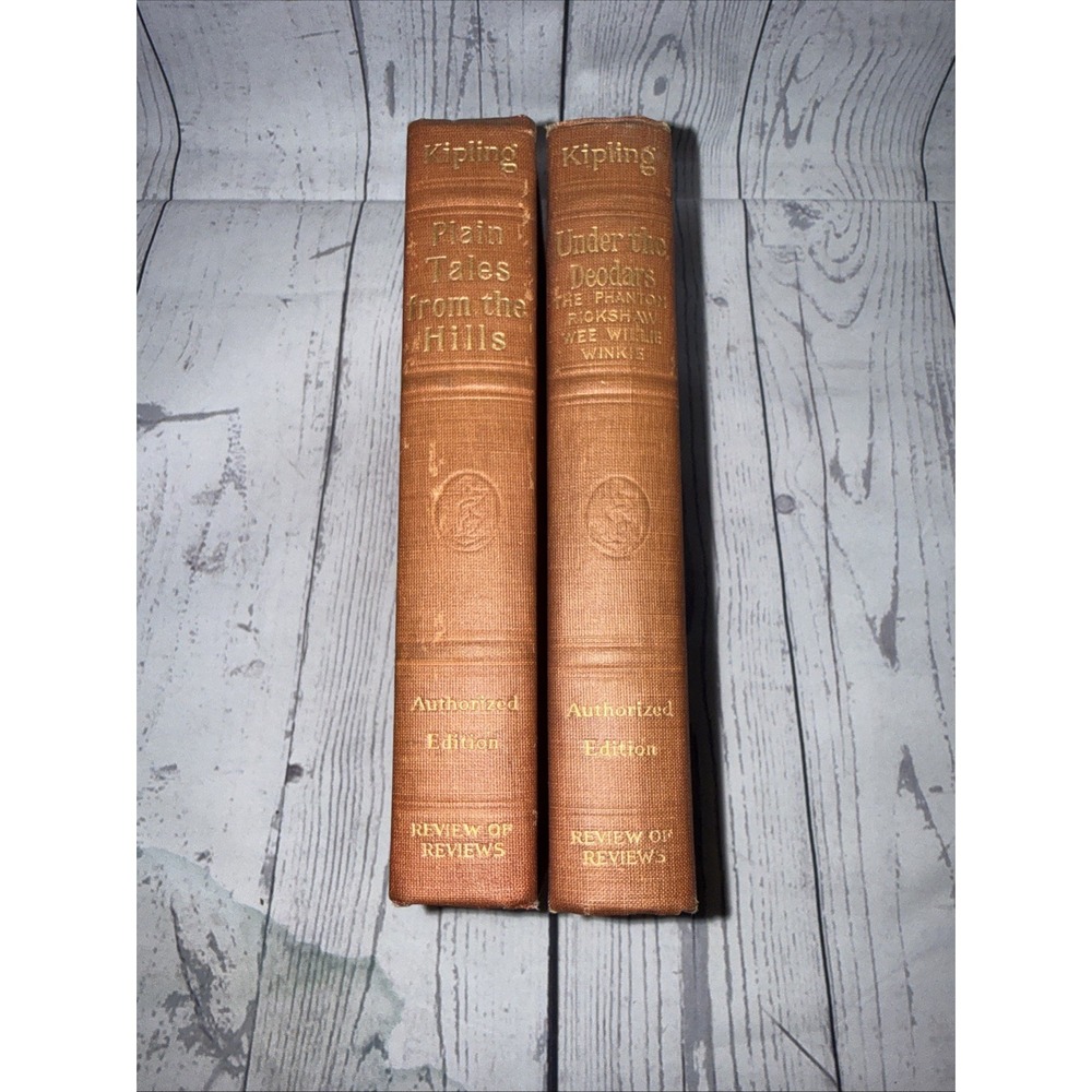 Plain Tales From the Hills & Under The Deodars Rudyard Kipling Rare